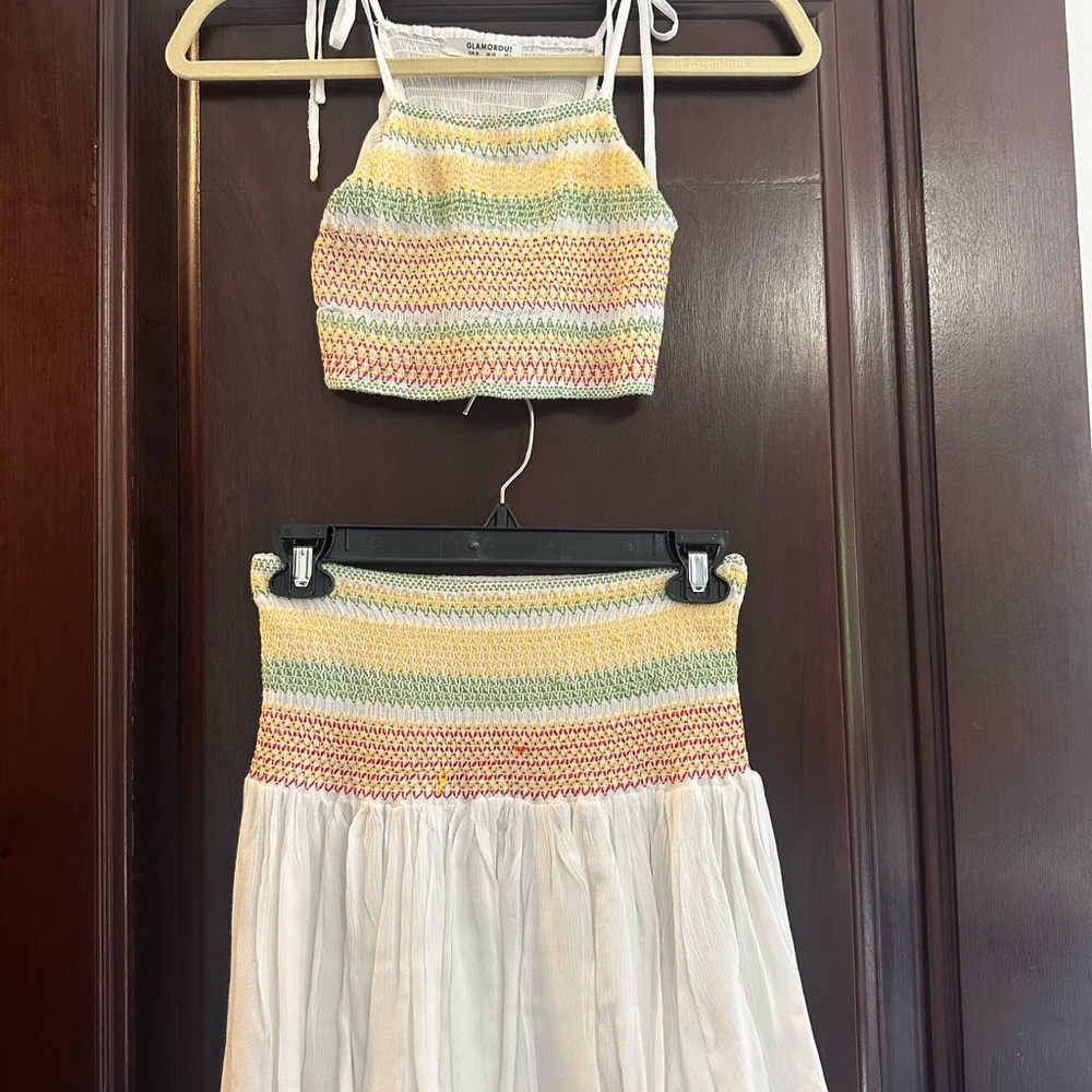Colorful Knit Matchinh Set - 6